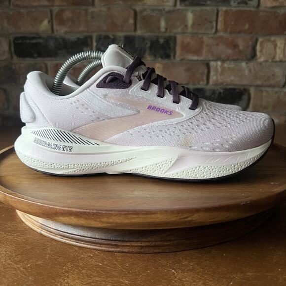 Brooks Adrenaline GTS 24 Supportive Womens 6.5 Purple Running Shoes Sneakers - Picture 10 of 16